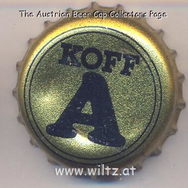 Beer cap Nr.20829: Koff A produced by Oy Sinebrychoff Ab/Helsinki