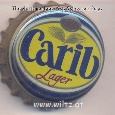 Beer cap Nr.20993: Carib Lager produced by Caribe Development Co./Port Of Spain