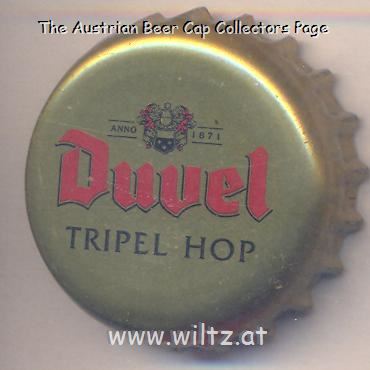 Beer cap Nr.21163: Duvel Tripel Hop produced by Moortgart/Breendonk