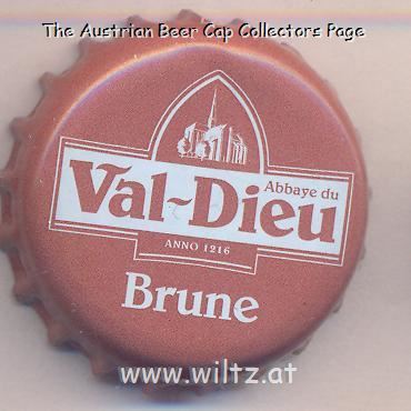 Beer cap Nr.21167:  Val-Dieu Brune produced by Abbaye du Val-Dieu/Aubel