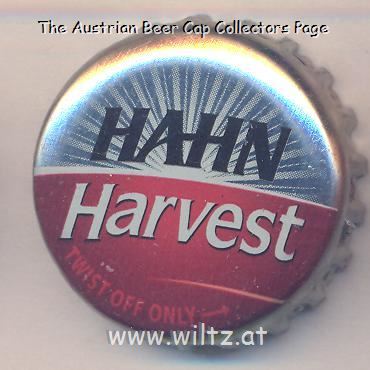 Beer cap Nr.21220: Hahn Harvest Beer produced by Hahn Brewing/Camperdown