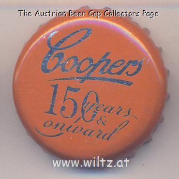 Beer cap Nr.21221: Coopers Lager produced by Coopers/Adelaide