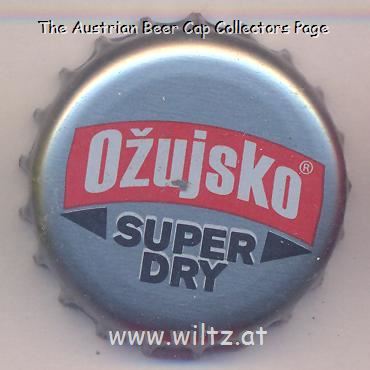 Beer cap Nr.21264: Ozujsko Super Dry produced by Zagrebacka Pivovara/Zagreb