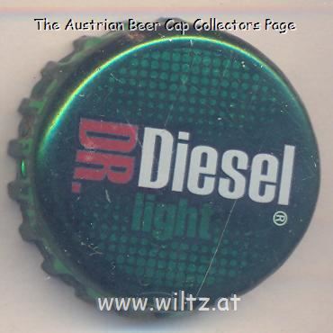 Beer cap Nr.21326: Dr. Diesel light produced by Ostmark/Kaliningrad