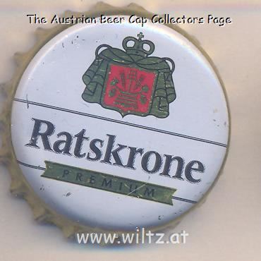 Beer cap Nr.21343: Ratskrone Premium produced by Frankfurter Brauhaus/Frankfurt/Oder