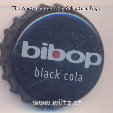Beer cap Nr.21357: bibop black cola produced by Köstritzer Schwarzbierbrauerei GmbH & Co/Bad Köstritz