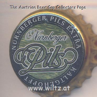 Beer cap Nr.21391: Nürnberger Pils produced by Tucher Bräu AG/Nürnberg