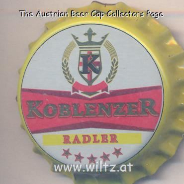 Beer cap Nr.21409: Koblenzer Radler produced by Koblenzer Brauerei GmbH/Koblenz