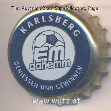 Beer cap Nr.21421: Karlsberg produced by Karlsberg Brauerei/Homburg/Saar