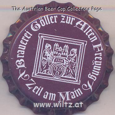 Beer cap Nr.21430: Urweisse Dunkel produced by Brauerei Göller zur alten Freyung/Zeil am Main