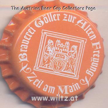 Beer cap Nr.21432: Urweisse Hell produced by Brauerei Göller zur alten Freyung/Zeil am Main