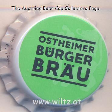 Beer cap Nr.21450: Ostheimer Bürger Bräu produced by Ostheimer Bürgerbräu/Ostheim v.d. Rhön