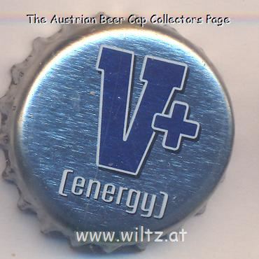 Beer cap Nr.21461: V+ energy produced by Veltins/Meschede