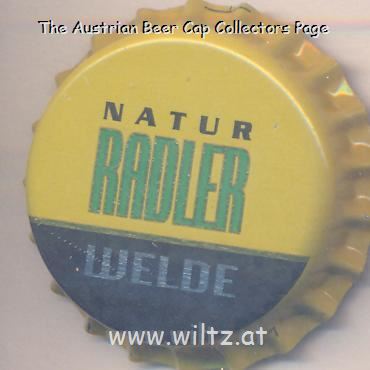 Beer cap Nr.21463: Welde Natur Radler produced by Weldebräu/Plankstadt