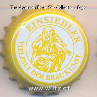 Beer cap Nr.21479: Einsiedler produced by Einsiedler Brauhuas GmbH Privatbrauerei/Einsiedel