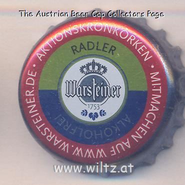 Beer cap Nr.21512: Warsteiner Radler Alkoholfrei produced by Warsteiner Brauerei/Warstein