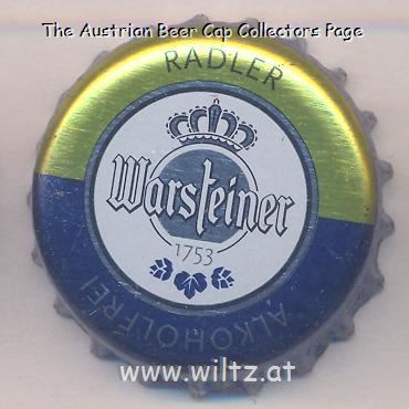 Beer cap Nr.21513: Warsteiner Radler Alkoholfrei produced by Warsteiner Brauerei/Warstein