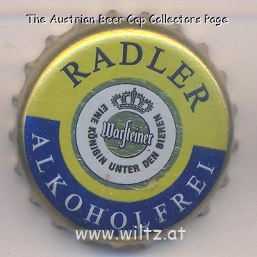 Beer cap Nr.21514: Warsteiner Radler Alkoholfrei produced by Warsteiner Brauerei/Warstein