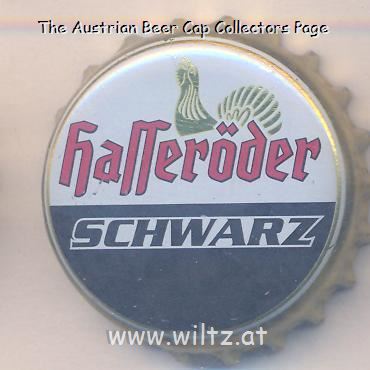 Beer cap Nr.21554: Hasseröder Schwarz produced by Hasseröder/Wernigerode