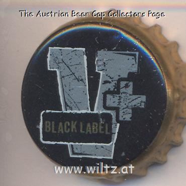 Beer cap Nr.21683: V+ Black Label produced by Veltins/Meschede