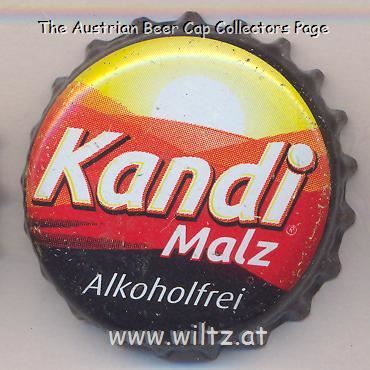 Beer cap Nr.21715: Kandi Malz Alkoholfrei produced by Bitburger Brauerei Th. Simon GmbH/Bitburg