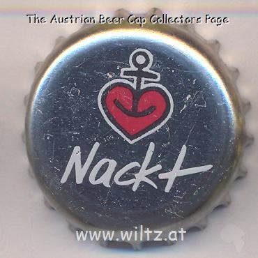 Beer cap Nr.21733: Nackt produced by Bavaria-St. Pauli-Brauerei AG/Hamburg