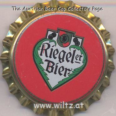 Beer cap Nr.21734: Riegeler Bier produced by Riegeler/Riegel