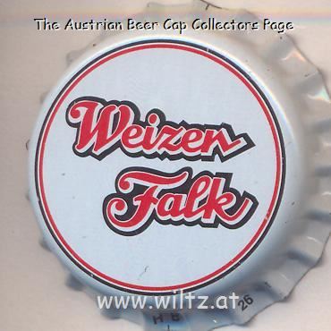 Beer cap Nr.21737: Weizen Falk produced by Bruckmüller/Amberg