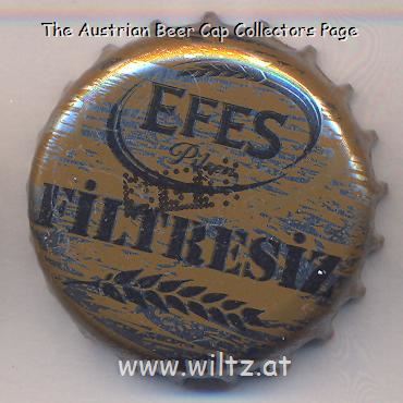 Beer cap Nr.21751: Efes Filtresiz produced by Ege Biracilik ve Malt Sanayi/Izmir