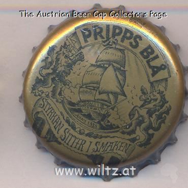 Beer cap Nr.21763: Pripps Bla produced by AB Pripps Bryggerier/Göteborg