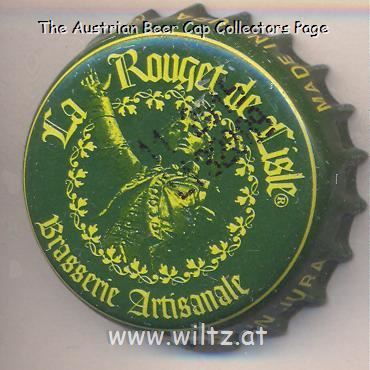 Beer cap Nr.21802: La Rouget de Lisle produced by Brasserie La Rouget de Lisle/Bletterans