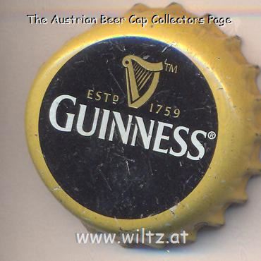Beer cap Nr.21856: Guinness produced by Arthur Guinness Son & Company/Dublin