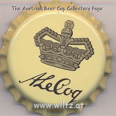 Beer cap Nr.21865: A.le Coq Premium produced by A.LeCoq Brewery (Olvi Oy)/Tartu