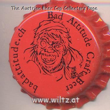 Beer cap Nr.21964: Hobo produced by Bad Attidude Brewery/Stabio