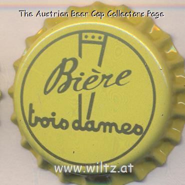 Beer cap Nr.21971: Biere Trois Dames produced by Brasserie Trois Dames/Sainte-Croix