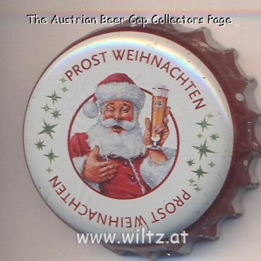 Beer cap Nr.21988: Warsteiner Weihnacht produced by Warsteiner Brauerei/Warstein