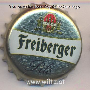 Beer cap Nr.22004: Freiberger Pils produced by Freiberger Brauhaus AG/Freiberg