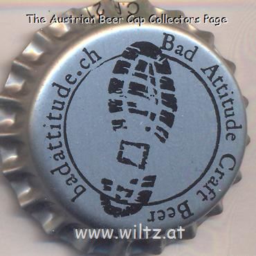 Beer cap Nr.22005: Bad Attidude Craft Beer produced by Bad Attidude Brewery/Stabio