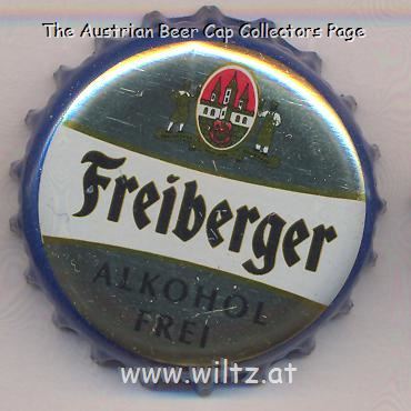 Beer cap Nr.22009: Freiberger Alkoholfrei produced by Freiberger Brauhaus AG/Freiberg