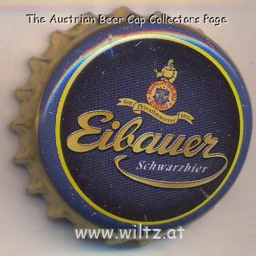 Beer cap Nr.22017: Eibauer Schwarzbier produced by Münch-Bräu Eibau GmbH/Eibau