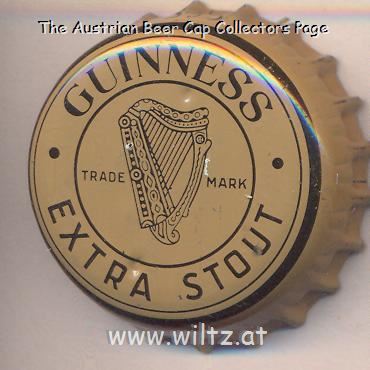 Beer cap Nr.22144: Guinness Extra Stout produced by Arthur Guinness Son & Company/Dublin