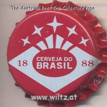 Beer cap Nr.22150: Cerveja do Brasil produced by Brahma/Curitiba