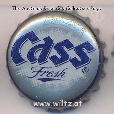 Beer cap Nr.22170: Cass Fresh produced by Oriental Brewery Co./Seoul