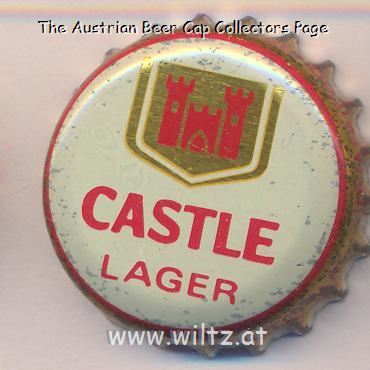 Beer cap Nr.22175: Castle Lager produced by The South African Breweries/Johannesburg