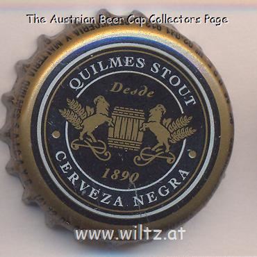 Beer cap Nr.22178: Quilmes Stout - Cerveza Negra produced by Cerveceria Quilmes/Quilmes