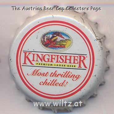 Beer cap Nr.22182: Kingfisher Premium Lager Beer produced by M/S United Breweries Ltd/Bangalore