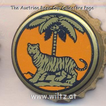 Beer cap Nr.22199: Tiger Lager Beer produced by Brewery Guiness Anchor Berhad/Petaling Java