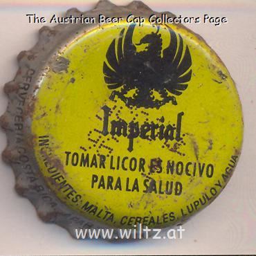 Beer cap Nr.22209: Imperial produced by Cerveceria Costa Rica/San Jose