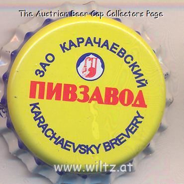 Beer cap Nr.22304:   produced by Karachaevsky Brewery/Karachaevsk