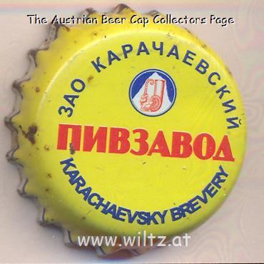 Beer cap Nr.22305:   produced by Karachaevsky Brewery/Karachaevsk
